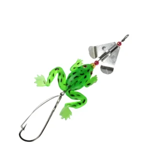 Señuelo Albatros Frog2 Rana con Helice 6 Cm Verde