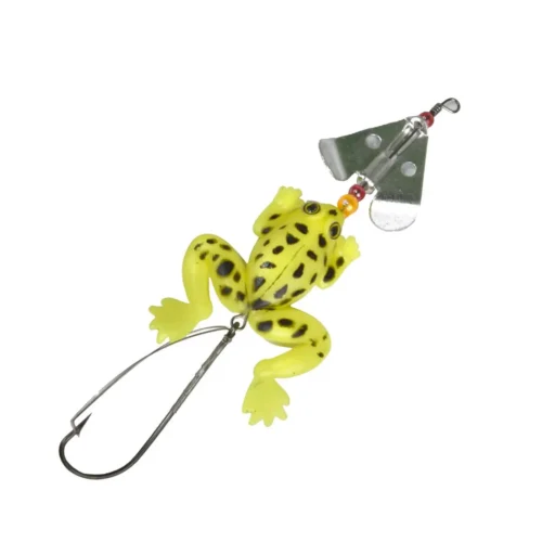 Señuelo Albatros Frog2 Rana con Helice 6 Cm Amarillo Señuelo Albatros Frog2 Rana con Helice 6 Cm Amarillo