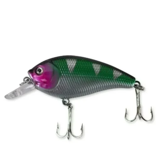 Señuelo Dh 5008 7,5 Cm Verde y Gris Plata con Paleta A07532/6509 Señuelo Dh 5008 7,5 Cm Verde y Gris Plata con Paleta A07532/6509 Albatros