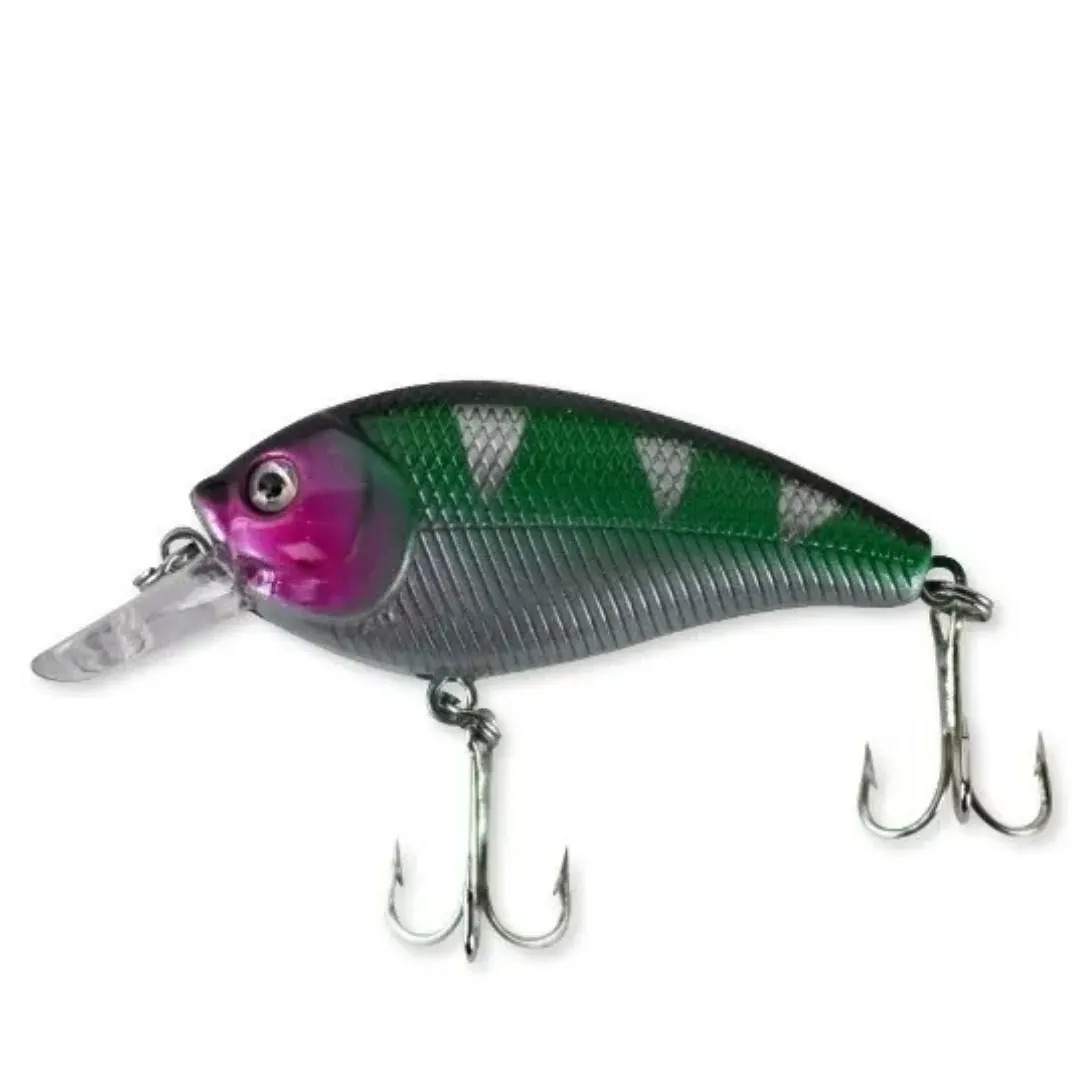Señuelo Dh 5008 7,5 Cm Verde y Gris Plata con Paleta A07532/6509 Señuelo Dh 5008 7,5 Cm Verde y Gris Plata con Paleta A07532/6509 Albatros