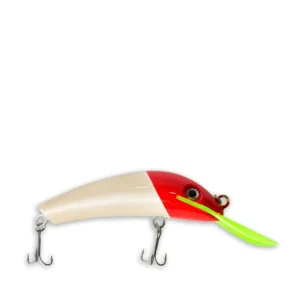 Señuelo Albatros Dm 20068 e 14,5 Cm con Paleta Blanco y Rojo