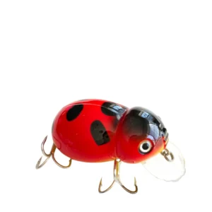 Señuelo Albatros Escarabajo con Paleta 4,5 Cm/10,5Grs Rojo y Negro