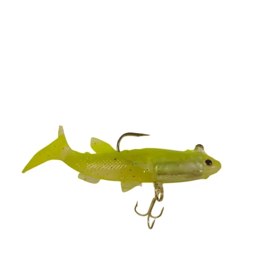 SEÑUELO DEFENSOR FOREVER MOJARRA SILICONA AMARILLO (F-93-7) Señuelo Defensor Forever Mojarra Silicona Amarillo