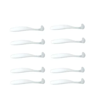 Señuelo de Silicona SL31 76,2mm Gr X 10 Unidades Blanco