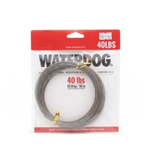 Cable de Acero Waterdog 40Lbs Bobina X 50mts