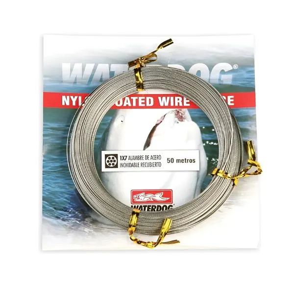 Cable de Acero 100Lbs Bobina X 50mts Waterdog