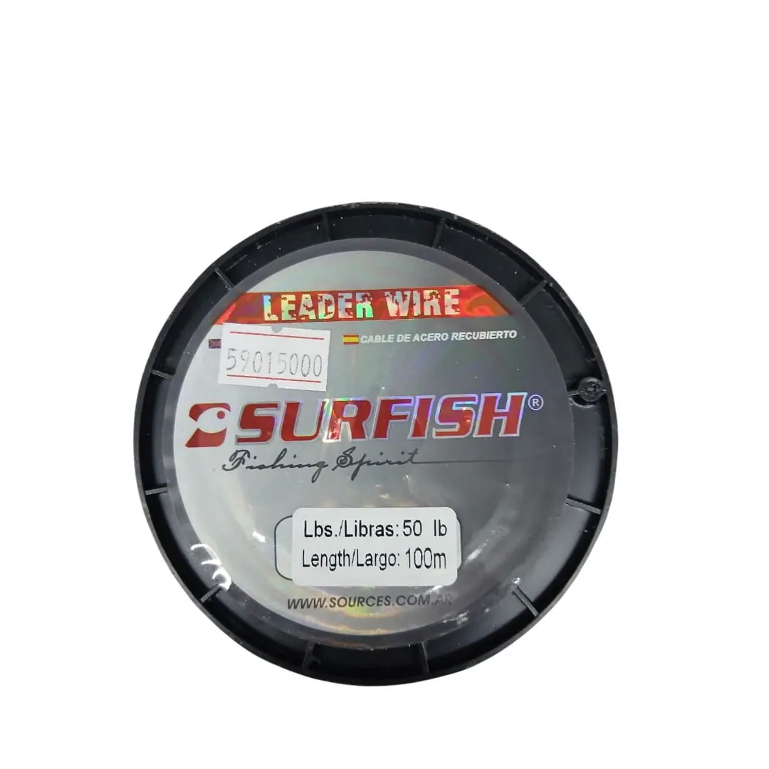 Cable de Acero Surfish 50Lbs Bobina X 100mts Cable de Acero Surfish 50Lbs Bobina X 100mts