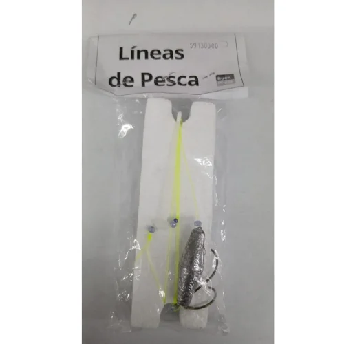 Linea Fondo B.p. para Carpa con Plomo Pasante y Rotativo. Plastico - 1 Linea Fondo B.p. para Carpa con Plomo Pasante y Rotativo. Plastico