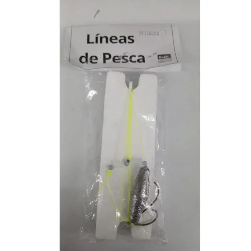 Linea Fondo B.p. para Carpa con Plomo Pasante y Rotativo. Plastico - 1 Linea Fondo B.p. para Carpa con Plomo Pasante y Rotativo. Plastico
