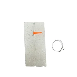 Linea Fondo B.p. para Carpa con Plomo Pera 30Grs y Rotativo. Plastico Buen pique