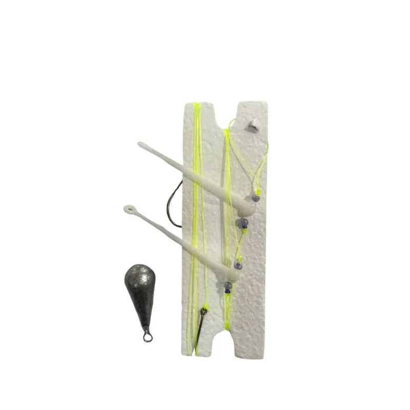 Linea Fondo B.p. para Carpa con Plomo Pera 50Grs y Rotativo. Plastico Linea Fondo B.p. para Carpa con Plomo Pera 50Grs y Rotativo. Plastico Buen pique