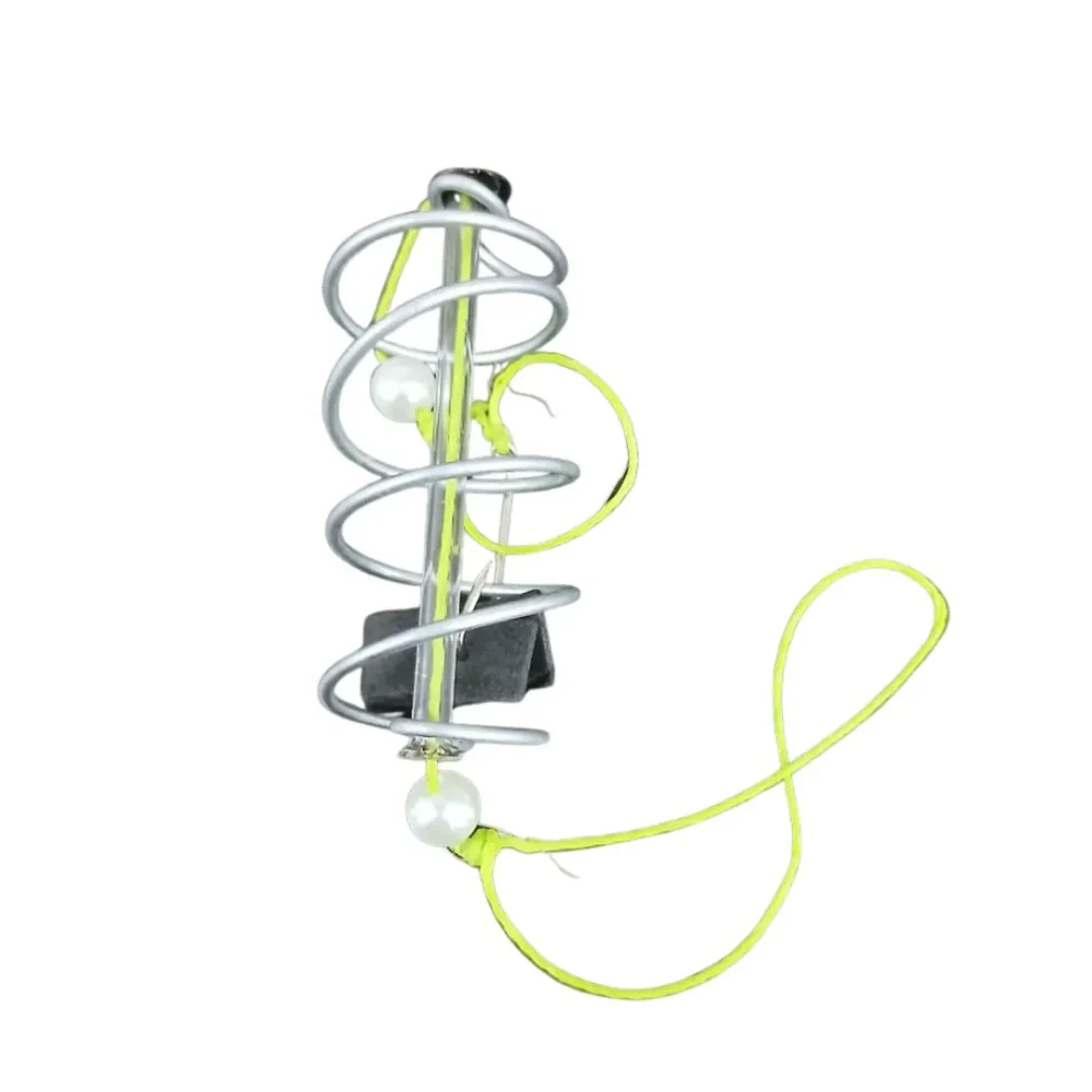 Linea Feeder con Resorte para Carpa S/Plomo 1 Anz. Linea Feeder con Resorte para Carpa S/Plomo 1 Anz. Pesca pez