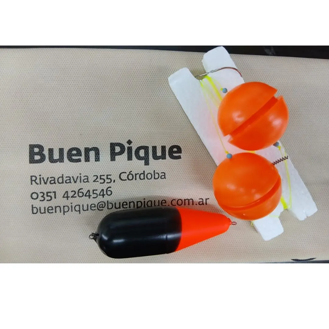 LINEA FLOTE B.P. YO-YO 40MM 2 BOYAS C/PUNTERO P/PEJERREY (CHIRIMBOLO)