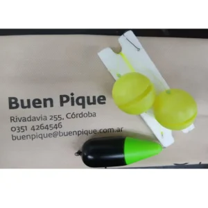 Linea Flote B.p. Yo Yo 40mm 2 Boyas con Puntero para Pejerrey Buen pique