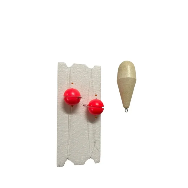 Linea Flote e.t. Yo-Yo 22mm 2 Boyas con Puntero Nº5 Blanco Linea Flote e.t. Yo-Yo 22mm 2 Boyas con Puntero Nº5 Blanco E.t.