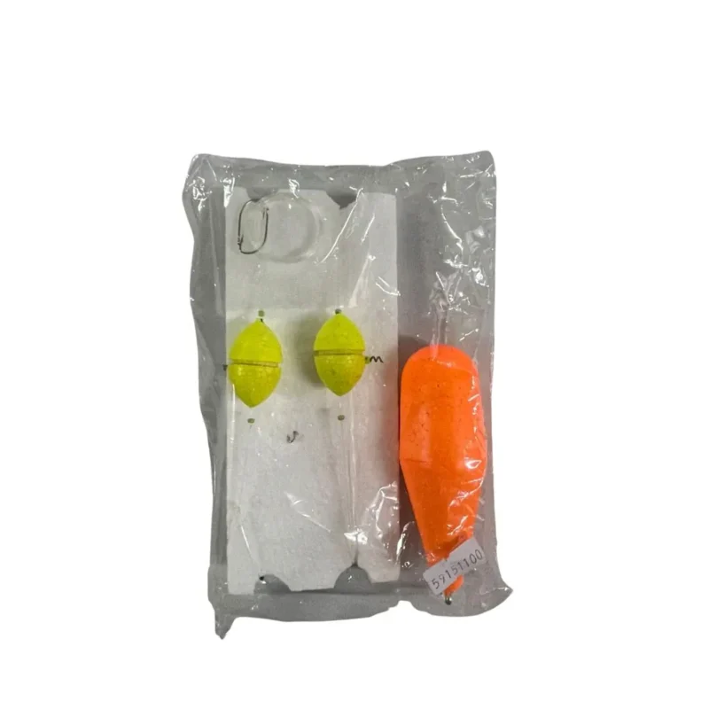 Linea Flote e.t. Yo-Yo Aceituna 2 Boyas con Puntero Nº5 Blanco
