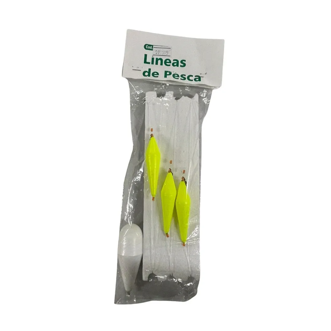 Linea Flote e.t. Chupete 3 Boyas con Puntero Nº5 Blanco