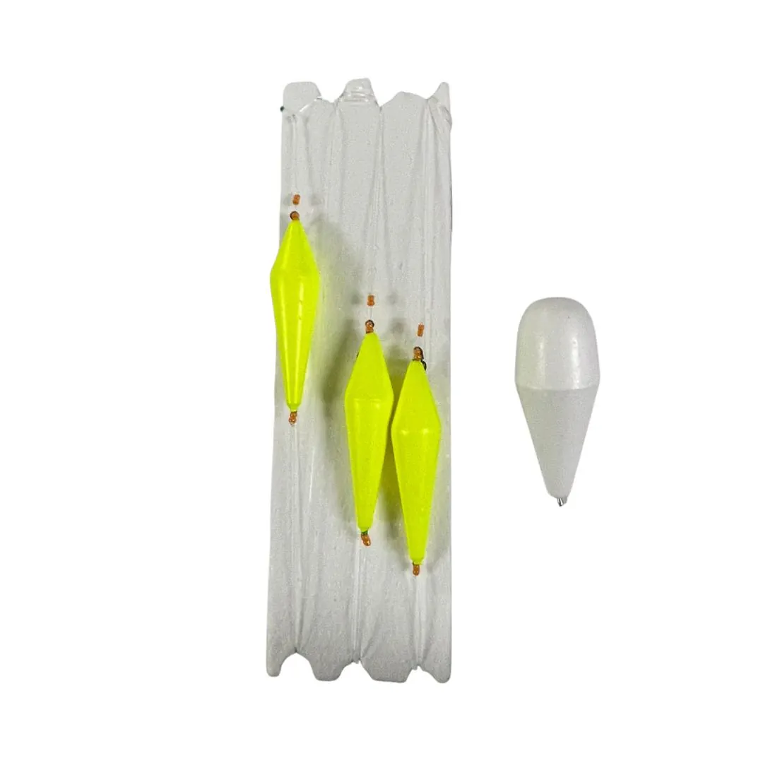 Linea Flote e.t. Chupete 3 Boyas con Puntero Nº5 Blanco Linea Flote e.t. Chupete 3 Boyas con Puntero Nº5 Blanco E.t.