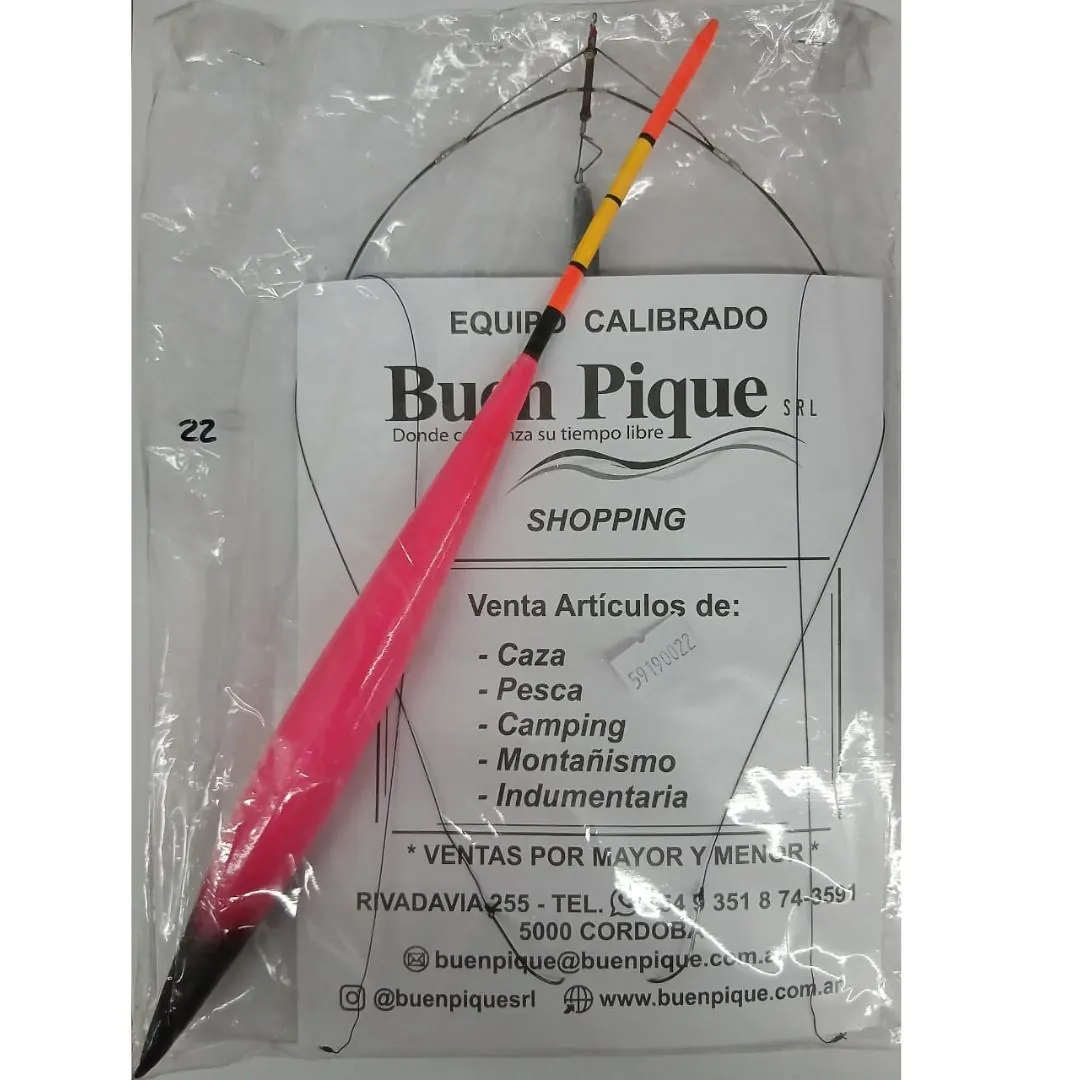 Balancín B.P. Competición 22g 3 Alambres Suspensión Anzuelo Sasame - 1 Balancín B.P. Competición 22g 3 Alambres Suspensión Anzuelo Sasame