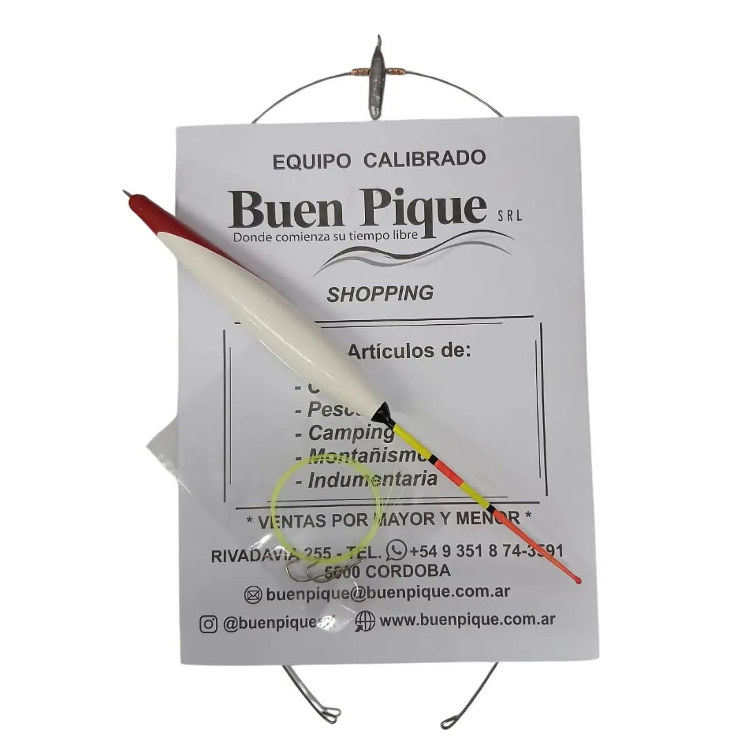 Balancín sin Esmerillón Boya Kiri 10g Pesca Pejerrey