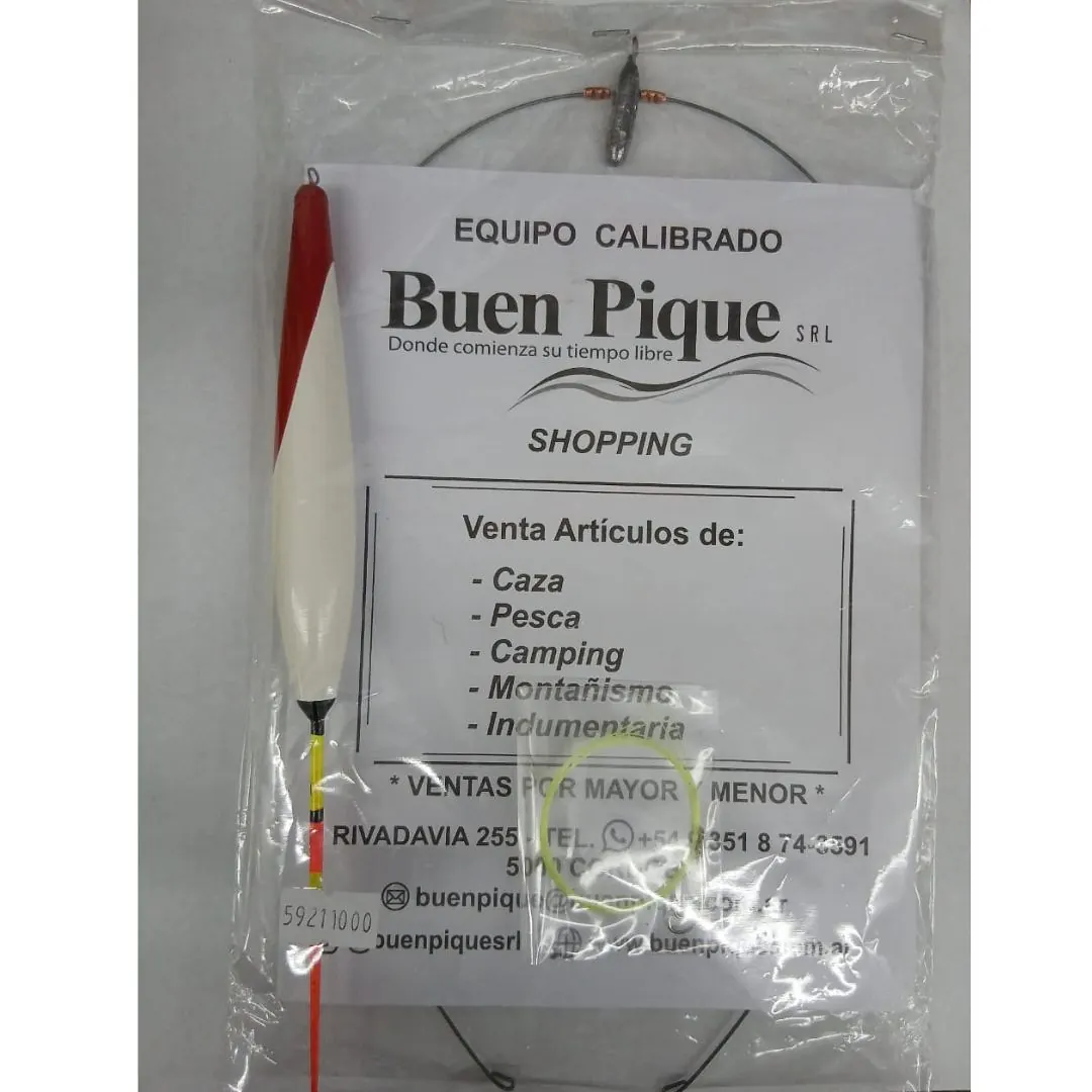 Balancín sin Esmerillón Boya Kiri 10g Pesca Pejerrey - 2 Balancín sin Esmerillón Boya Kiri 10g Pesca Pejerrey
