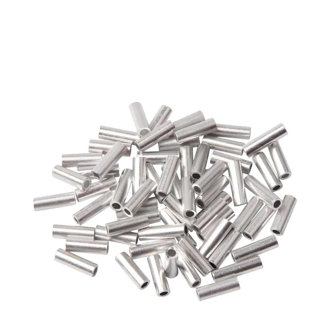 Tubos de Aluminio para Linea de Dorado Nro 1 X 200 Unidades Red fish