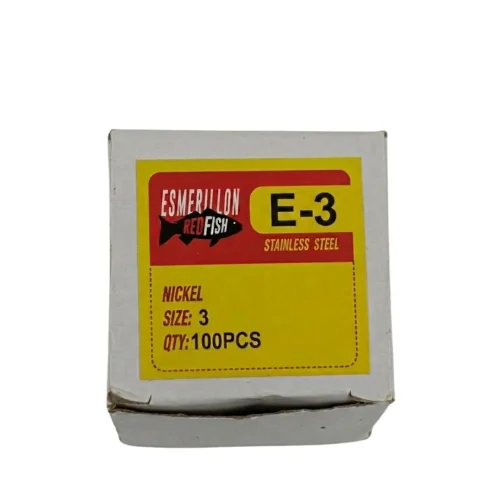 Esmerillon N* 3 X 100 (e 3#) Red fish