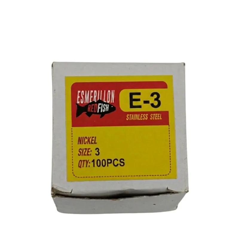 ESMERILLON RED FISH N* 3 X 100 (E-3#) Esmerillon N* 3 X 100 (e 3#) Red fish