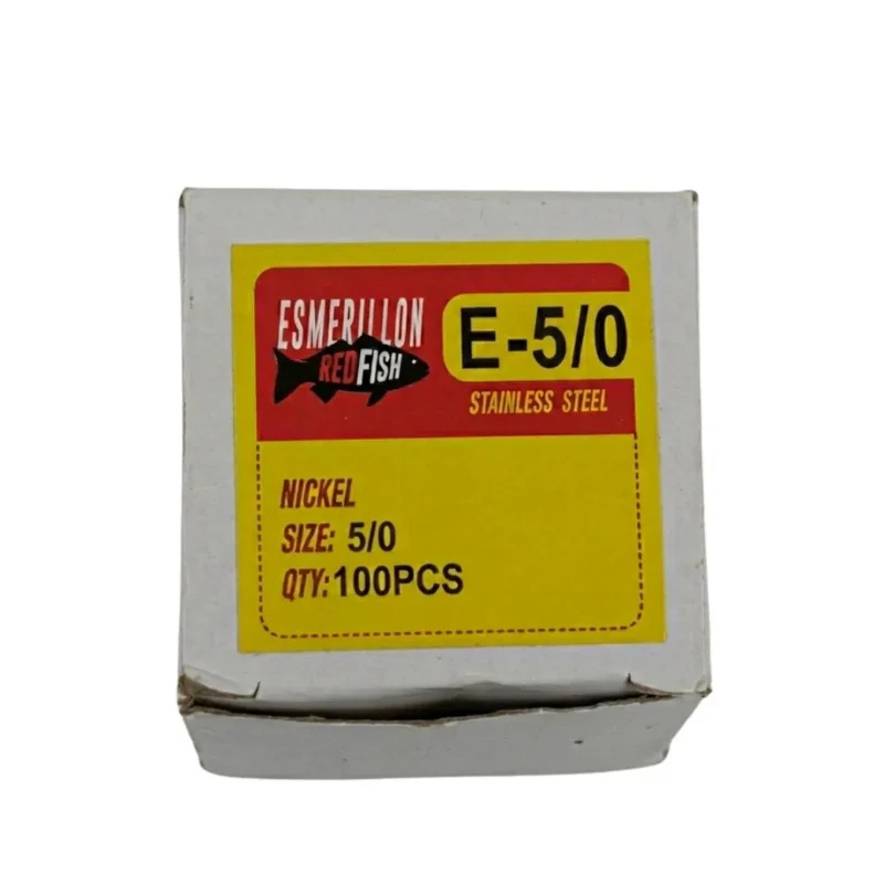 Esmerillon N* 5/0 X 100 (e 5/0#) Red fish