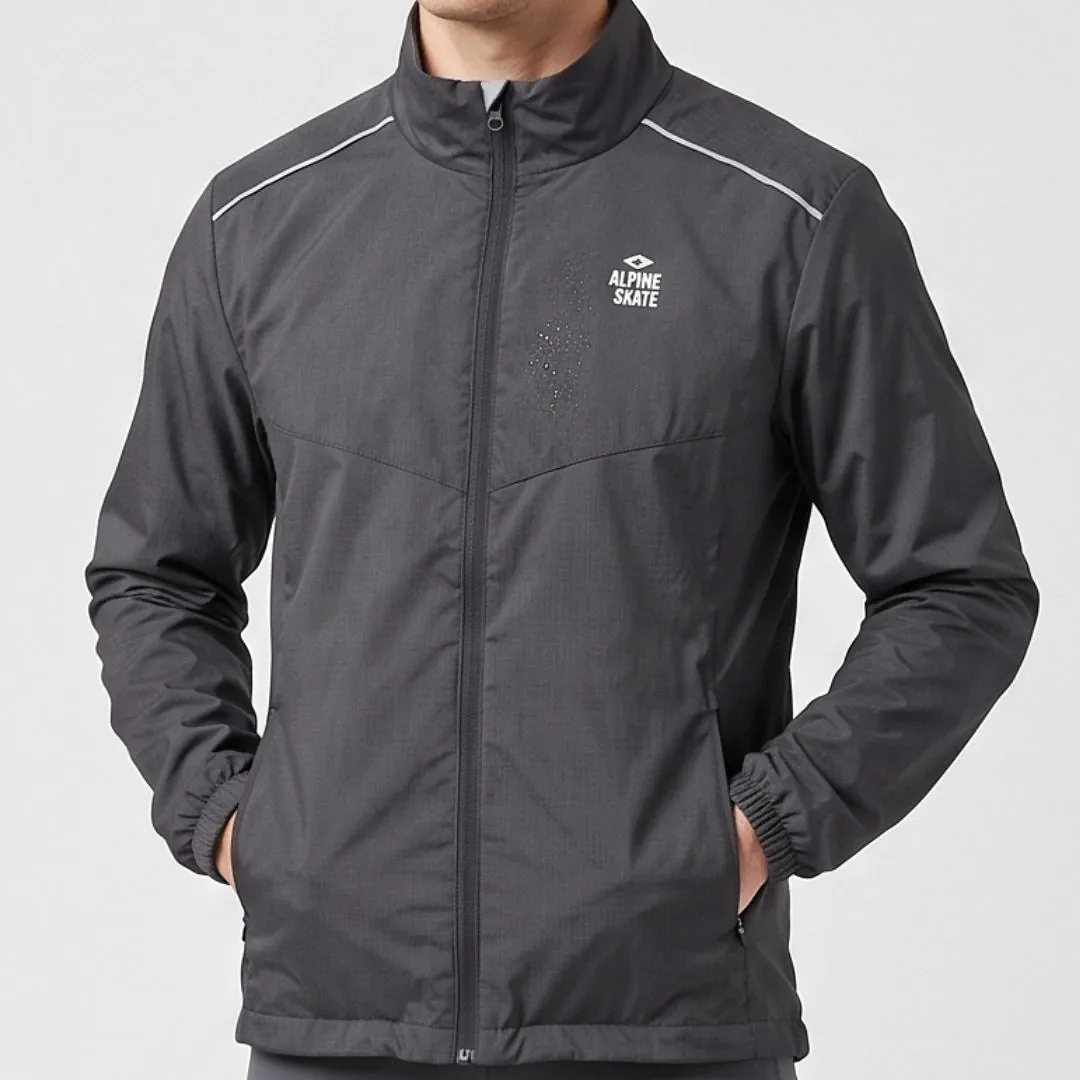 Campera Alpine Skate Atom Wp Rompeviento Hombre T52 Negro 52