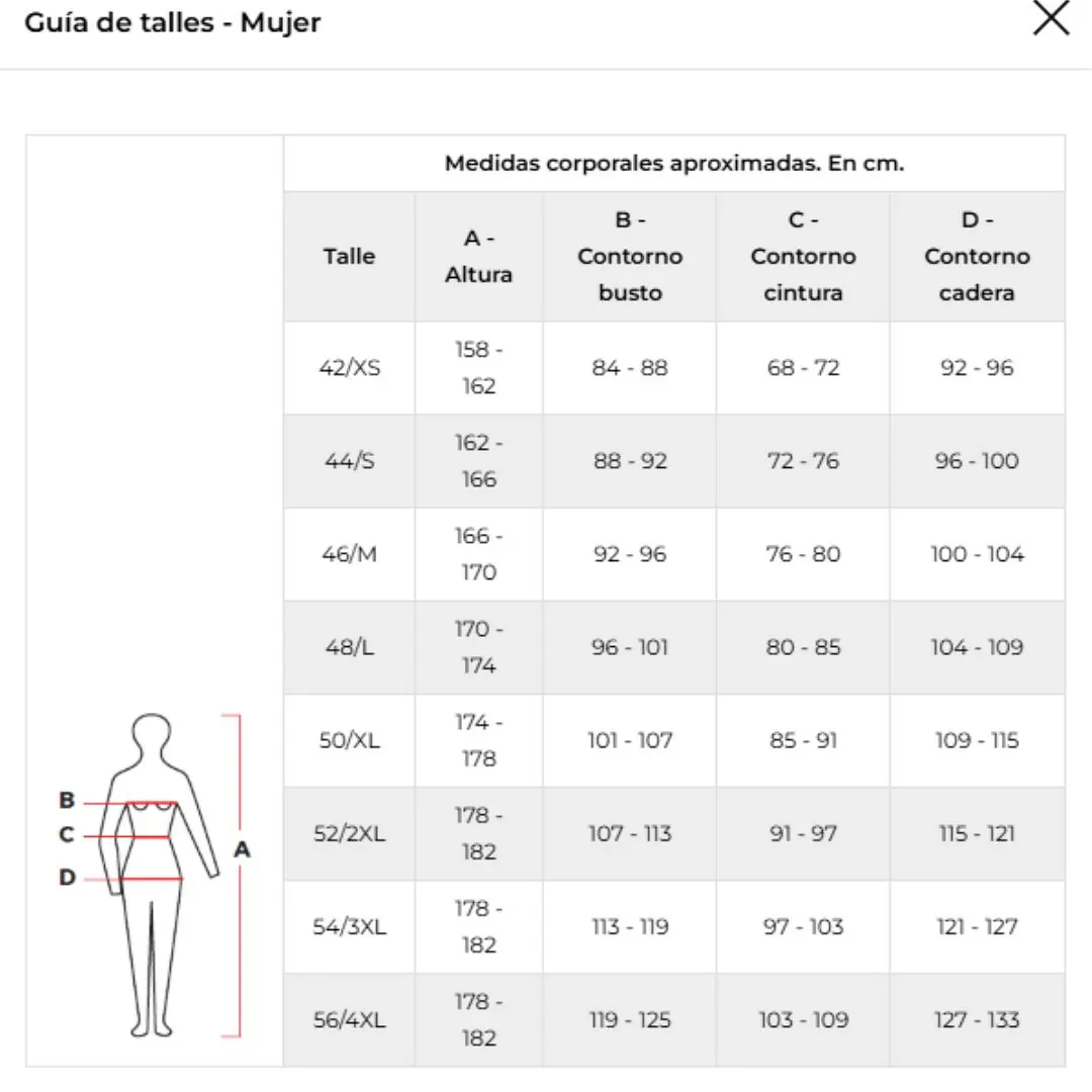 REMERA TERMICA MTG TAMAR T5/XXL/52 DAMA Remera Térmica Montagne Tamar Mujer T5/Xxl/52