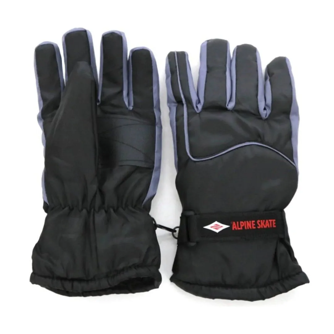 Guante Invierno Negro Alpine skate