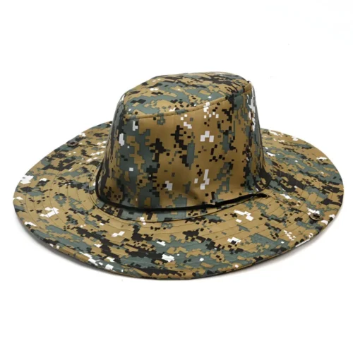 Sombrero Camping con Sujetador Camuflado Sin marca
