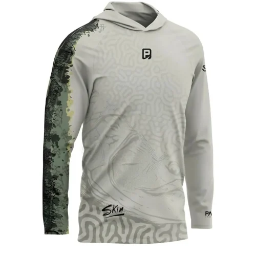 Remera Skin Tararira con Capucha C. Manga Larga Uv S Payo