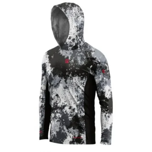 Remera Infinit Gris con Capucha C. Manga Larga Uv XS Payo