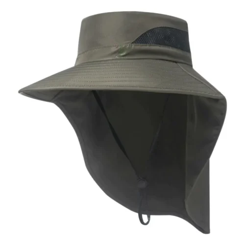 GORRO DISCOVERY PESCADOR C/CUBRENUCA VERDE (16421) - 1 GORRO DISCOVERY PESCADOR C/CUBRENUCA VERDE (16421)