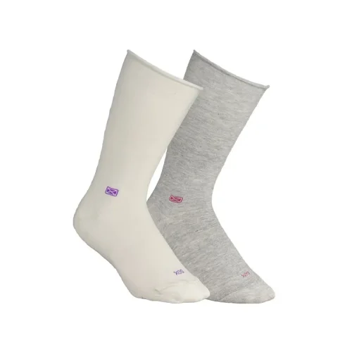Medias Sox Basica Da130C Stretchout Sin Elastico Dama T/ (38 40) M