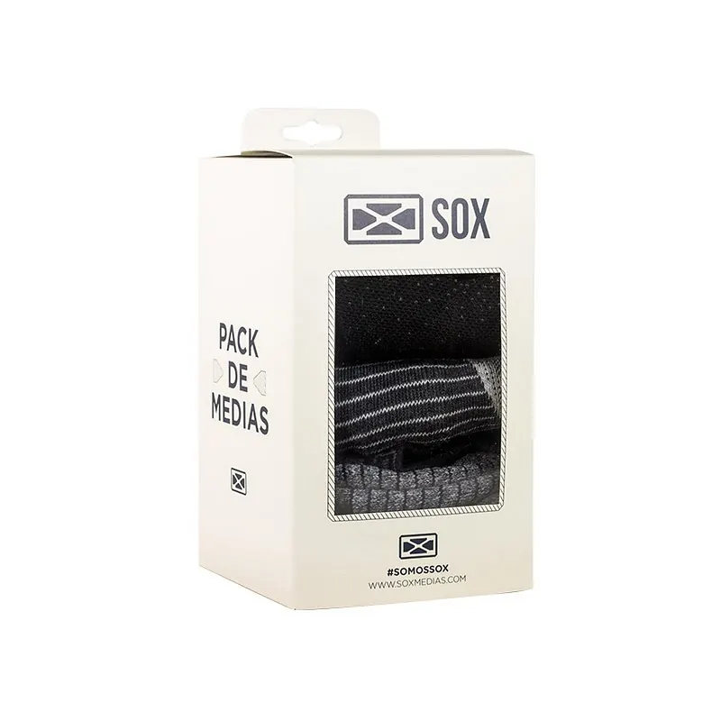 Medias Sox Basica Tripack De213B All Sport Gift T/(38 40) M