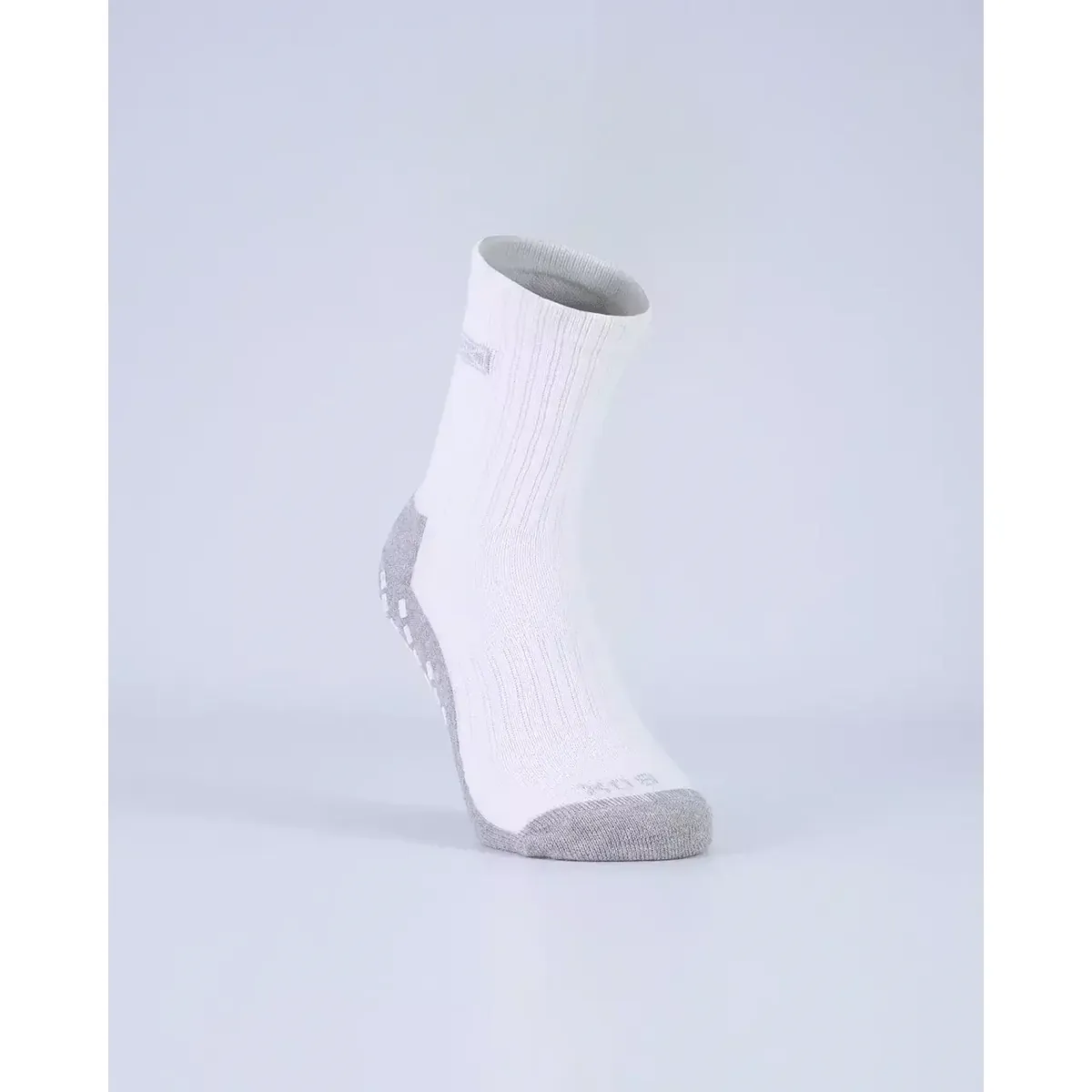 Medias Sox Deportiva con Antideslizante T4/M Blanco