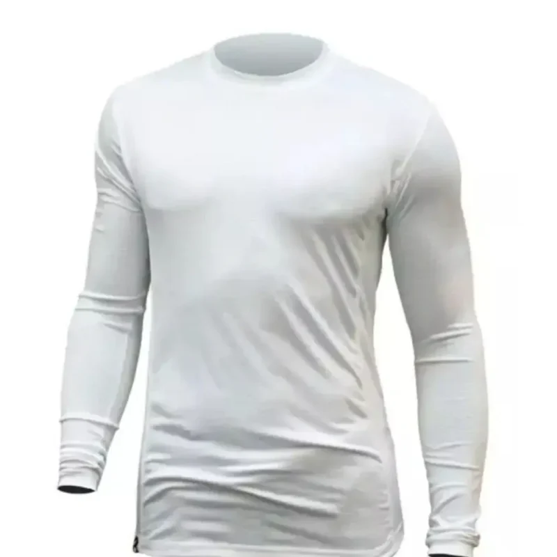 Remera Termica Hombre Bamboo Talle 1/S Blanco (Ia0520) Trevo