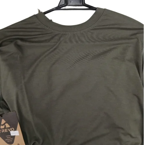 REMERA TREVO TERMICA M´S BAMBOO T1/S VERDE SECO (IA0520) Remera Termica Hombre Bamboo Talle 1/S Verde Seco (Ia0520) Trevo
