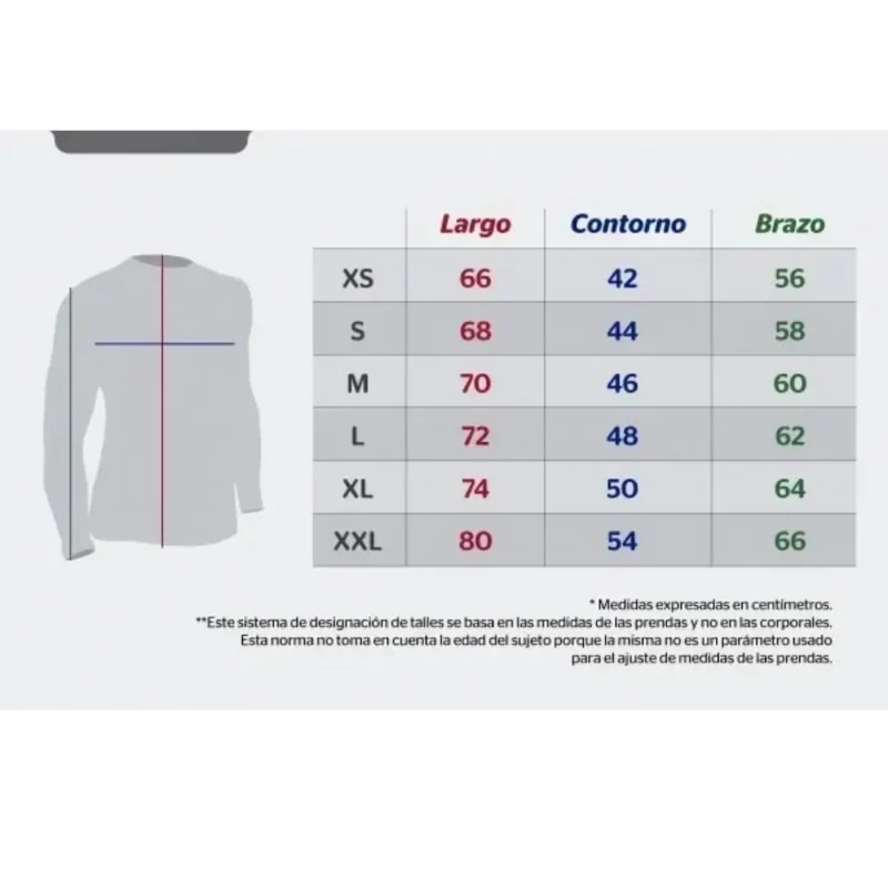 REMERA TREVO TERMICA M´S FRIZA T0/XS BLANCO (IA0506)