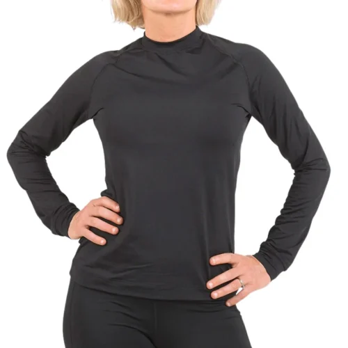 Remera Termica Mujer Friza Talle 4/XL Negro (Ia0509) Trevo