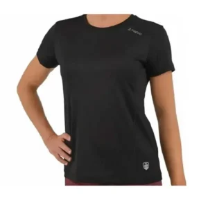 Remera Trevo Comechingones Uv40 Mujer Manga Corta Negro