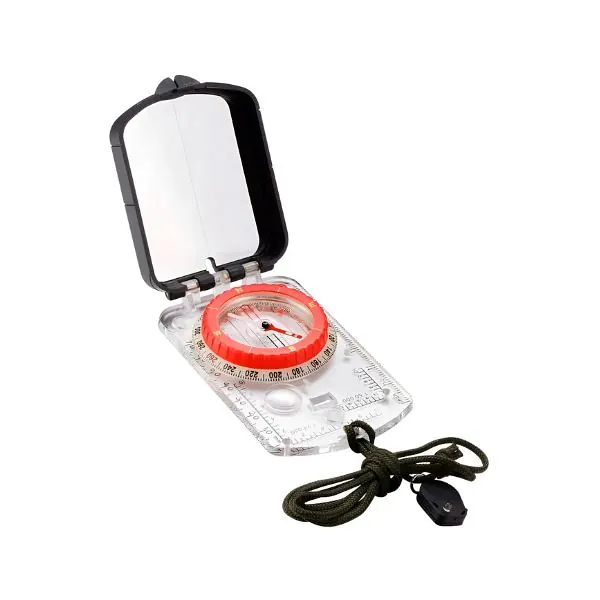 Brujula Dc45-6E-Led Base Acrilica con Tapa Negra y Led para Mapa