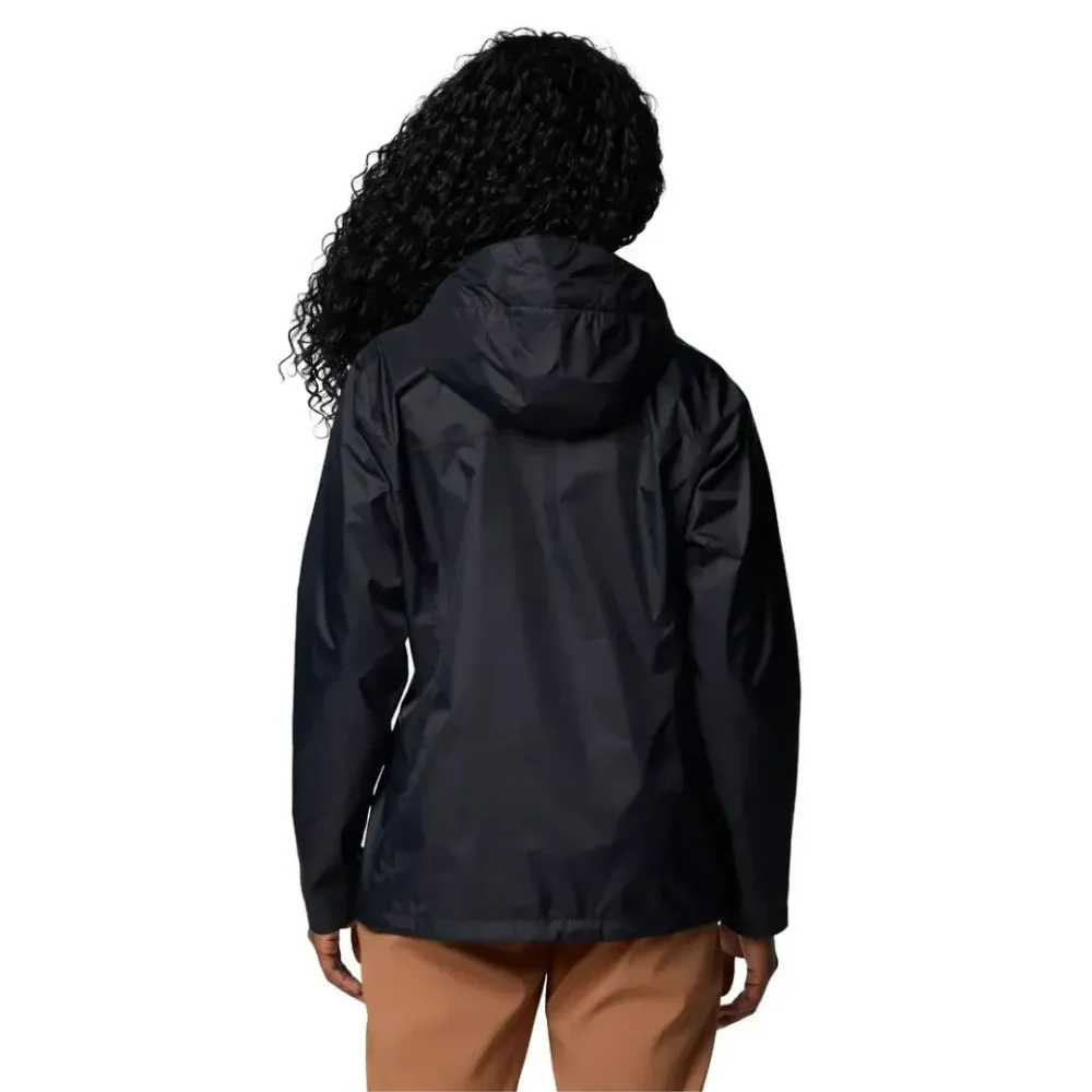 CAMPERA COLUMBIA ROMPEVIENTO ARCADIA II L´S T3/L BLACK IMPERMEABLE (COL21534111011)
