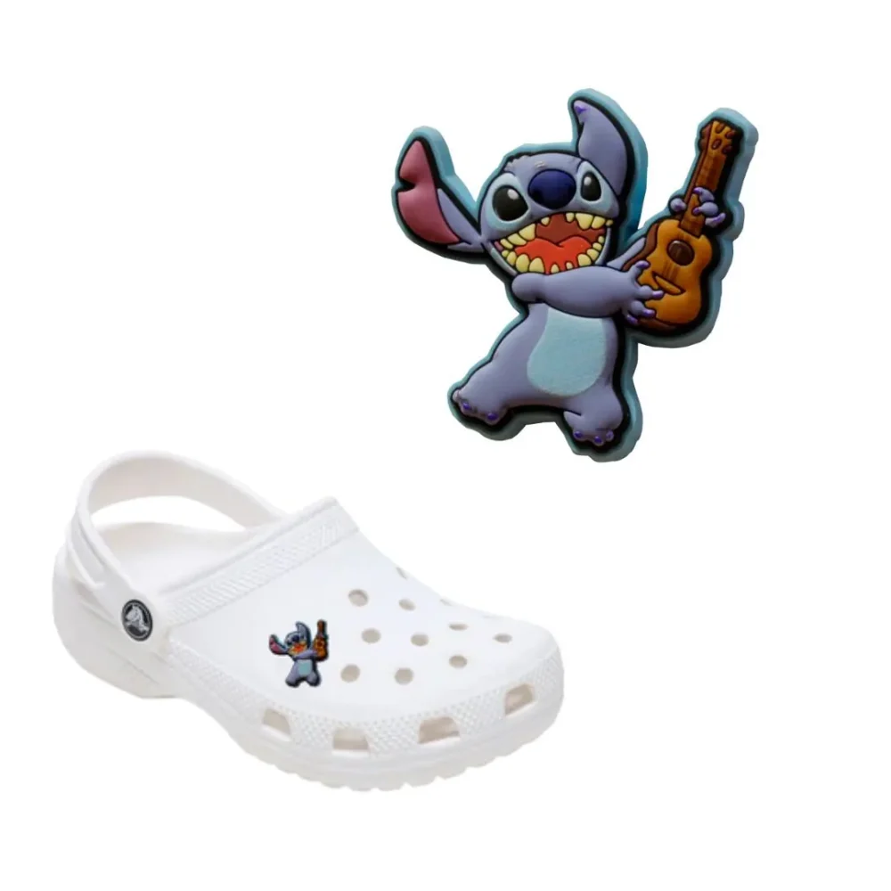 PIN PARA CROCS JIBBITZ "STICH GUITAR" ORGINAL Pin para Crocs Jibbitz "Stich Guitar" Orginal
