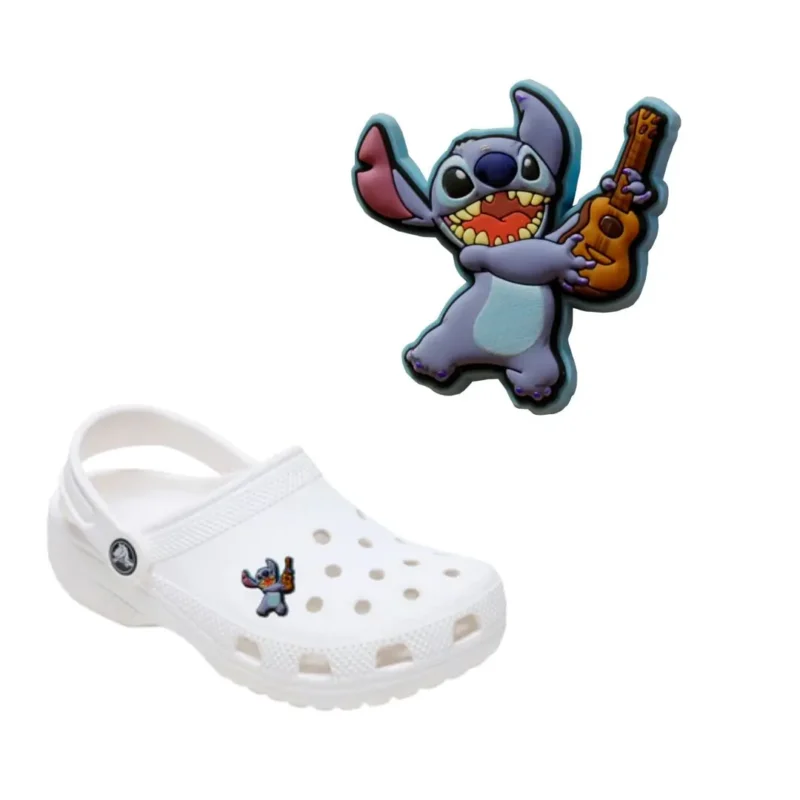 PIN PARA CROCS JIBBITZ "STICH GUITAR" ORGINAL Pin para Crocs Jibbitz "Stich Guitar" Orginal