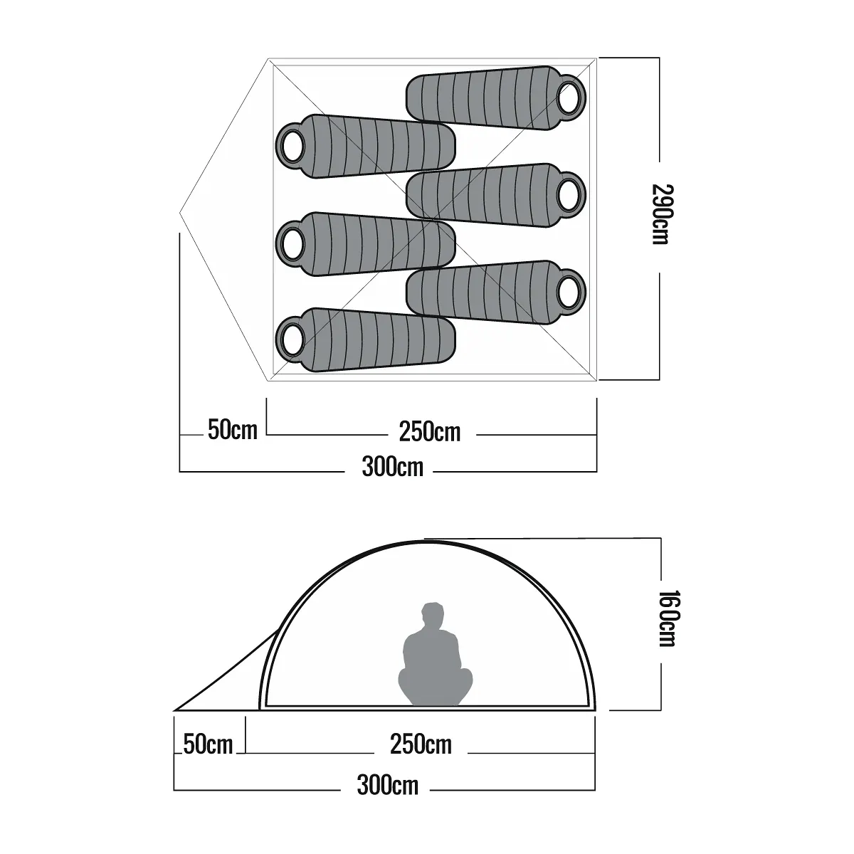 Carpa Waterdog Dome Iv