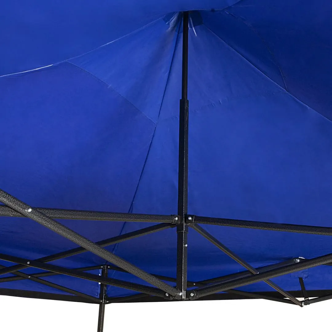 GAZEBO WATERDOG EXPO300 300X300X200 S/LATERALES AZUL (EXPO300BL)